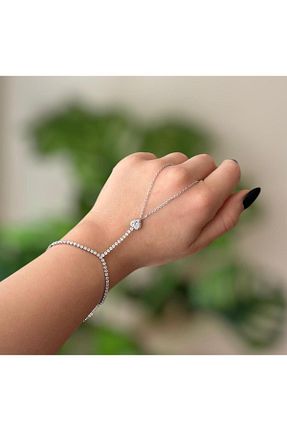 دستبند استیل (فولاد) طوسی استیل (فولاد) stainles steel - کد 930034643