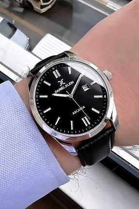 ساعت مچی مشکی مردانه 41-45 میلی متر Daniel Klein - کد 826426987