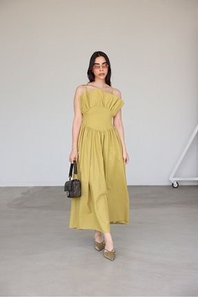 لباس سبز زنانه بافتنی Özge Özgenç - کد 930041603