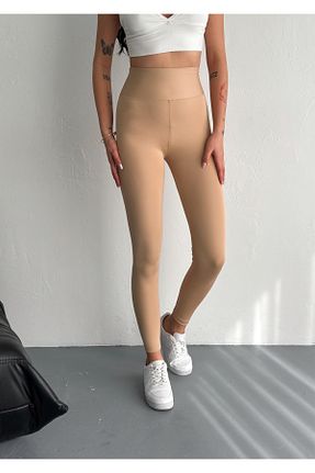 ساق شلواری بژ زنانه بافت dignus - کد 930379191