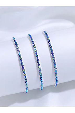 دستبند استیل (فولاد) طوسی زنانه استیل ضد زنگ MAVEGA - کد 930071646