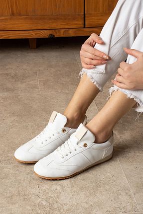 کفش اسنیکر سفید زنانه بند دار Re-Nox - کد 930063837