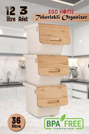سبد سیب زمینی پیاز پلاستیک ego home - کد 375656772
