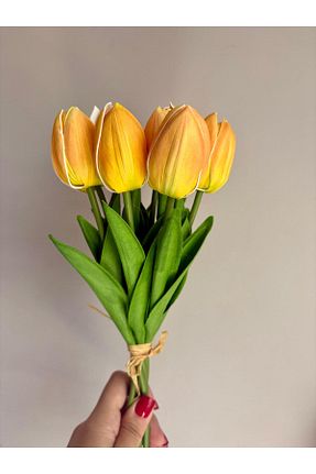 گل خشک و مصنوعی نارنجی DEFORA - کد 930063754