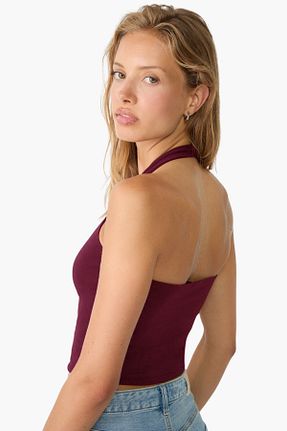 بلوز زرشکی زنانه ساده VODENS - کد 927312799