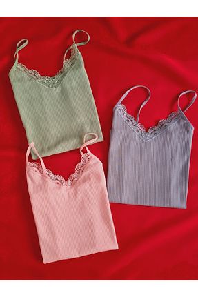 رکابی آبی زنانه پارچه ای Demirsa Boutique - کد 930071335