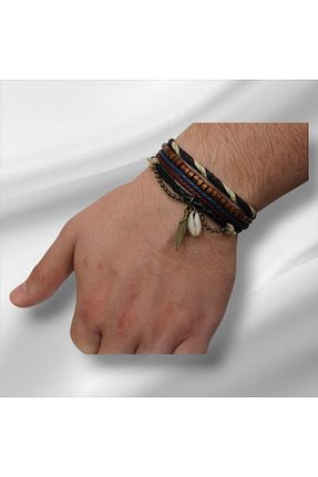 دستبند جواهر رنگی زنانه DEHNA - کد 927372531