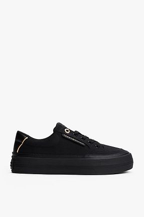 کفش اسنیکر مشکی زنانه بند دار Tommy Hilfiger - کد 930076300
