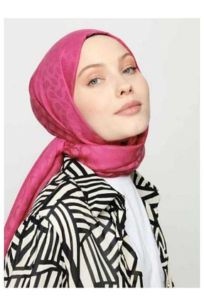 شال صورتی زنانه کشمیر VALORSCARF - کد 930233056