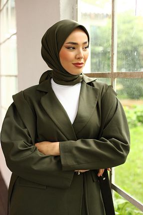 روسری سبز پلی استر Silk Home - کد 930087135