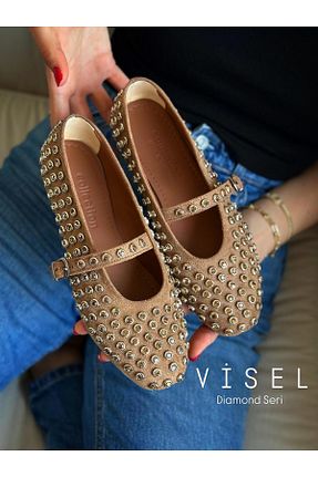 بابت قهوه ای زنانه جیر Zuum - کد 930130062