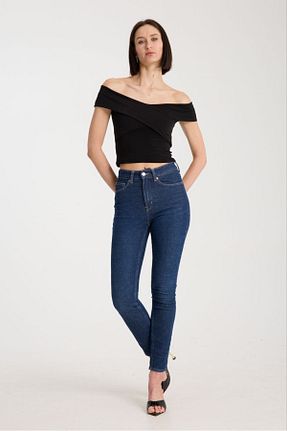 بلوز مشکی زنانه ساده Planet Prestige - کد 930130617
