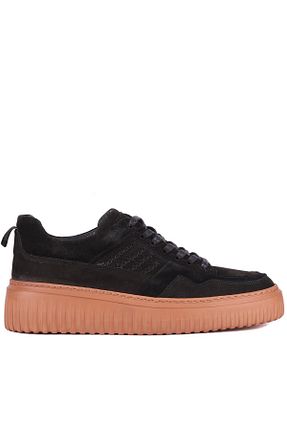 کفش کژوال مشکی مردانه جیر Shoetyle - کد 930129358