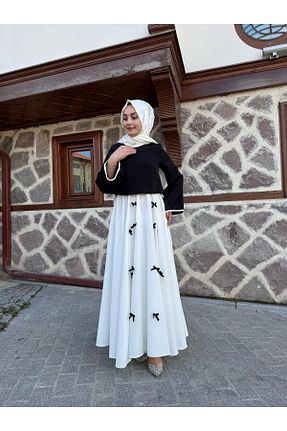 ست بالاتنه و پائین تنه حجاب مشکی زنانه Çan sümeyra - کد 930140879