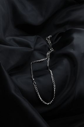 گردنبند استیل ( فولاد ) طوسی مردانه استیل (فولاد) signoraerica - کد 930141250