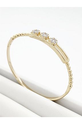 دستبند استیل (فولاد) زرد رودیوم hena - کد 930298659
