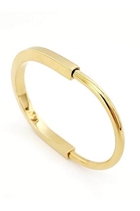 دستبند استیل (فولاد) طلائی استیل (فولاد) hena - کد 930298449