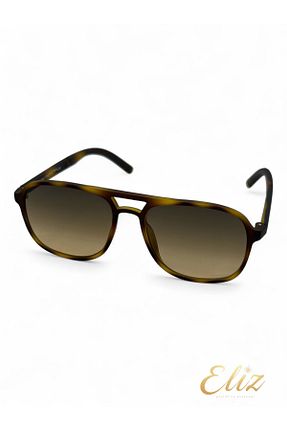 عینک آفتابی قهوه ای زنانه UV400 clubmaster - کد 930168377