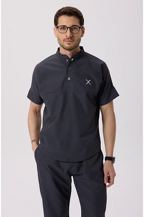 ست بالاتنه و پائین تنه قهوه ای مردانه پنبه ای X Medical Wear - کد 929980016