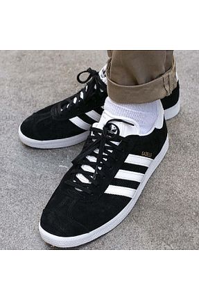 کفش اسنیکر مشکی زنانه بند دار adidas - کد 802064679