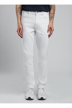 شلوار سفید مردانه پاچه ساده Lee Cooper - کد 930191879