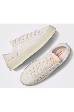 کفش اسنیکر بژ مردانه بند دار Converse - کد 924768933