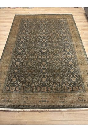 فرش زرد آنتی آلرژی Merinos Halı - کد 930207998