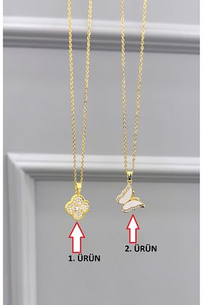 گردنبند استیل ( فولاد ) رنگی زنانه سنگ THULIA - کد 930206737