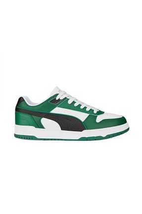 کفش اسنیکر سبز مردانه چرم اصل Puma - کد 737172482
