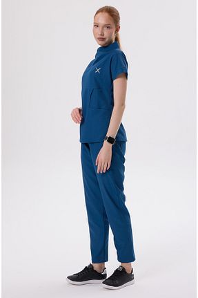ست بالاتنه و پائین تنه آبی زنانه پلی استر X Medical Wear - کد 930226883