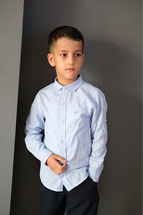 پیراهن آبی بچه گانه رگولار SARYA - کد 930367920
