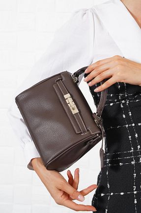 کیف دستی قهوه ای زنانه سایز متوسط Moda Pie - کد 858283942
