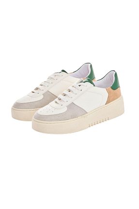کفش اسنیکر رنگی زنانه بند دار Eataly Shoes - کد 744748984