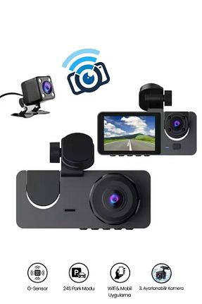 دوربین داخلی خودرو Wi-Fi PREPARE - کد 930252355