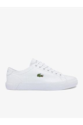 کفش اسنیکر سفید مردانه بند دار Lacoste - کد 680381714