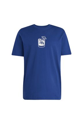 تیشرت اسپرت آبی مردانه رگولار adidas - کد 887263777