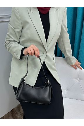 کیف دوشی مشکی زنانه چرم مصنوعی ESNASTORE - کد 930251401