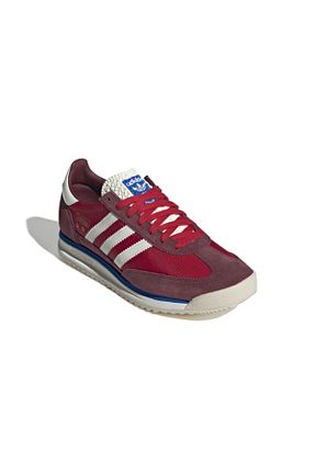 کفش اسنیکر قرمز مردانه بند دار adidas - کد 827636754