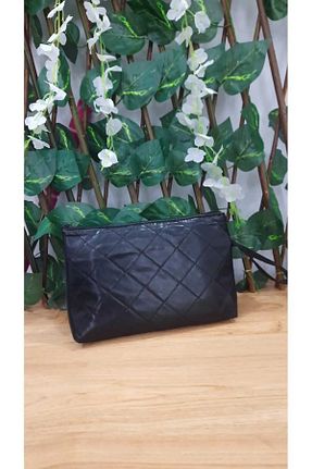 کیف پورتفوی و کلاچ مشکی زنانه پارچه ای Alya - کد 847082235
