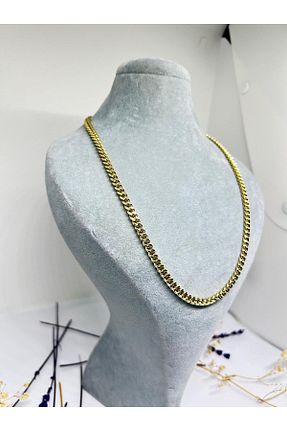 گردنبند جواهر زرد زنانه روکش طلا ısıkkonya - کد 930258188