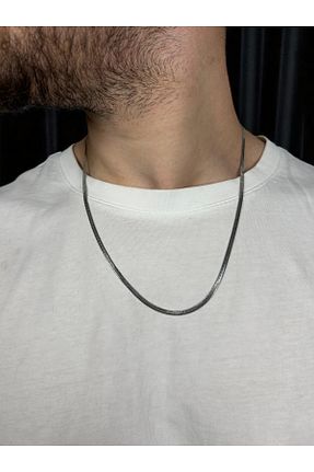 گردنبند استیل ( فولاد ) طوسی زنانه استیل (فولاد) signoraerica - کد 930299247