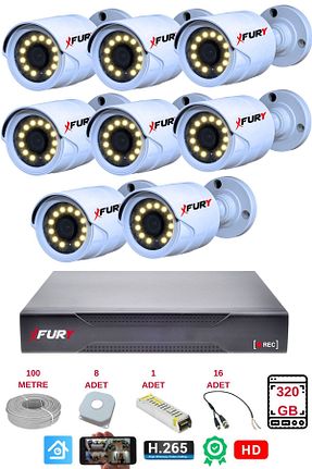 دستگاه ضبط DVR FURY - کد 904965261