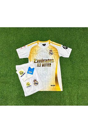تیشرت اسپرت زرد بچه گانه پلی استر AJAX STAR - کد 930298221
