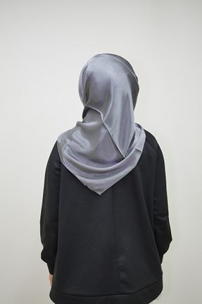روسری طوسی ساتن HABİCH BUOTİQUE - کد 930309065