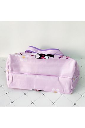 کیف مدرسه بنفش بچه گانه پارچه ای KumOziShop - کد 930317575
