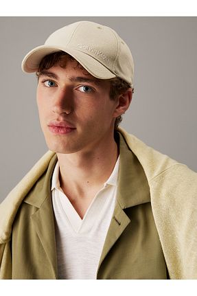 کلاه مردانه مخلوط کتان Calvin Klein - کد 930438605