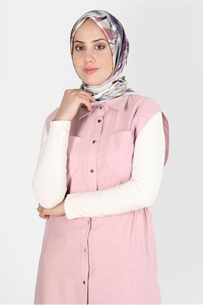 روسری بژ پلی استر Alvina - کد 807022349