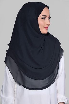 شال طوسی زنانه شیفون Alvina - کد 798335699
