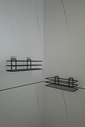 نظم دهنده حمام مشکی فلزی Alper Banyo - کد 639860815