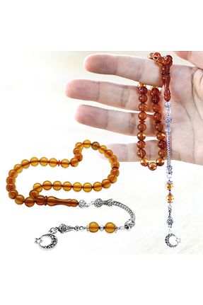 تسبیح زرد کهربا Tesbihane - کد 789705951